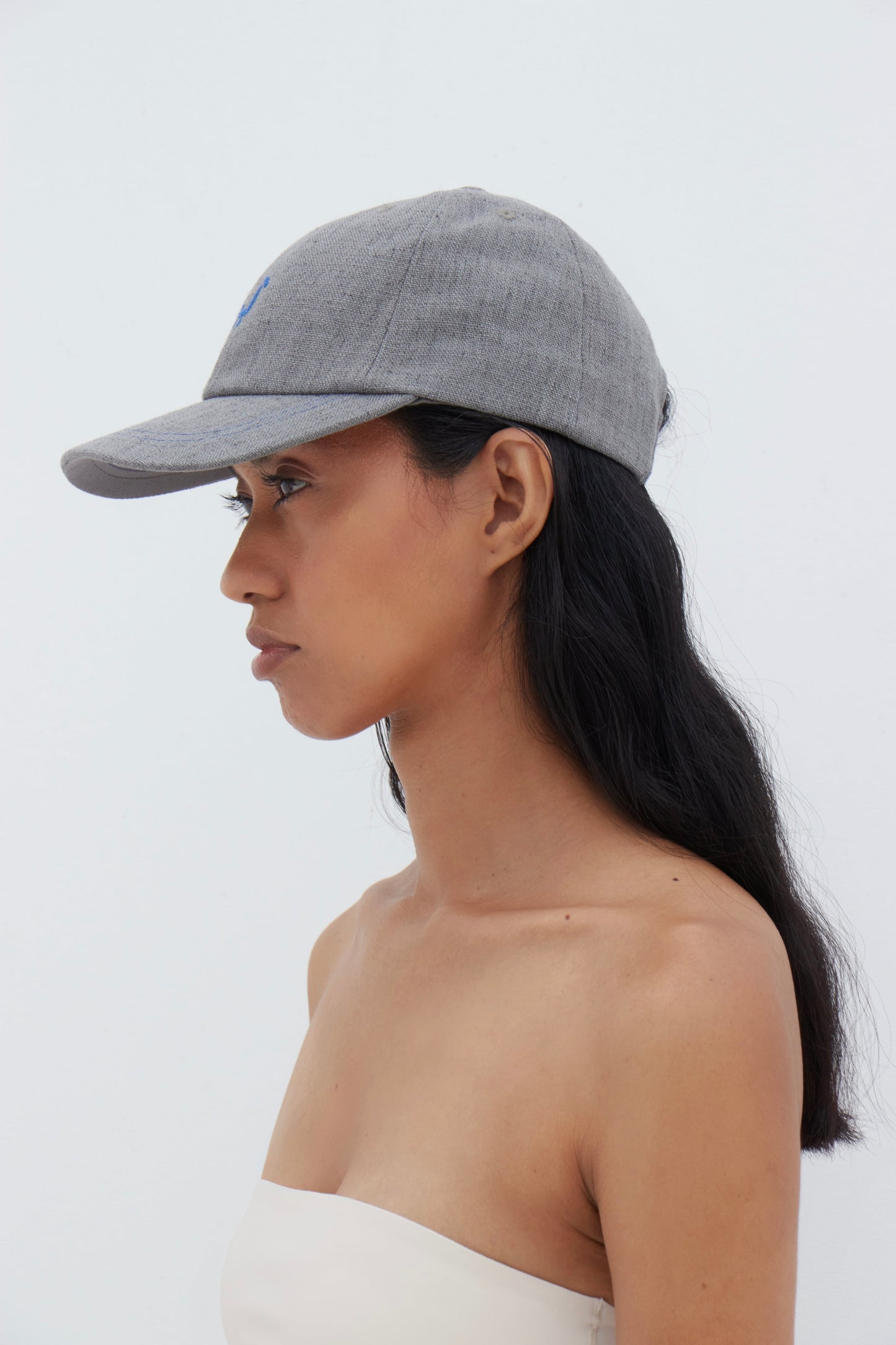 Lino grey cap