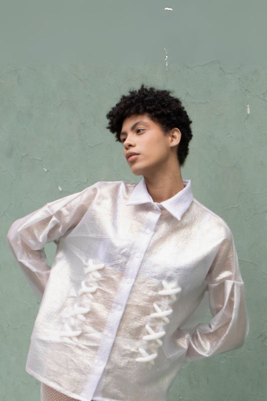 Heritage Blouse Blanco