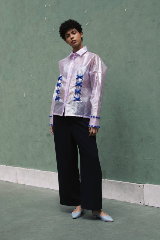Heritage Blouse Azul