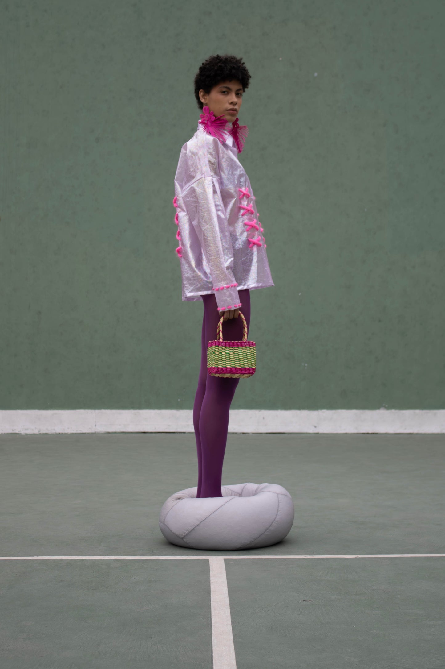 Heritage Blouse Fucsia