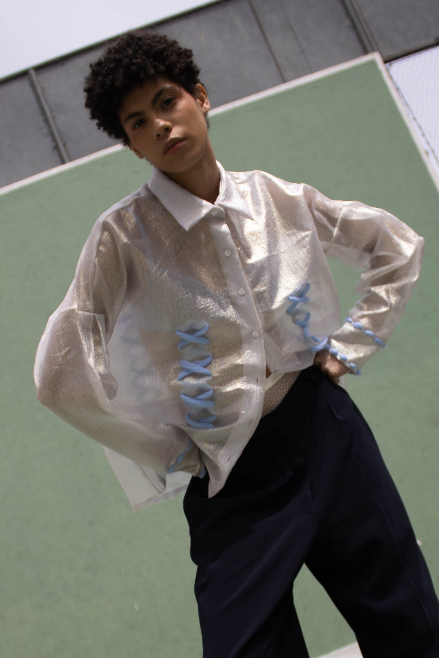 Heritage Blouse Cielo