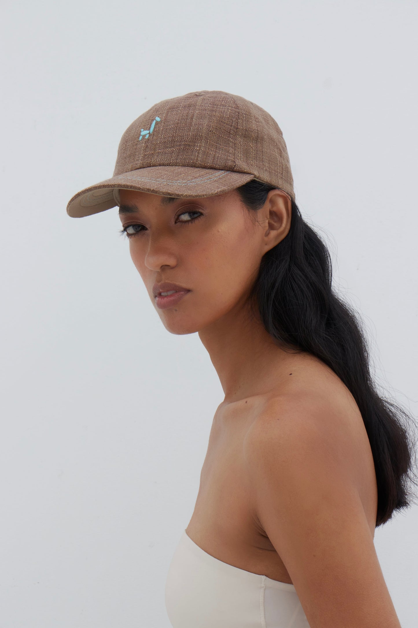 Lino brown cap