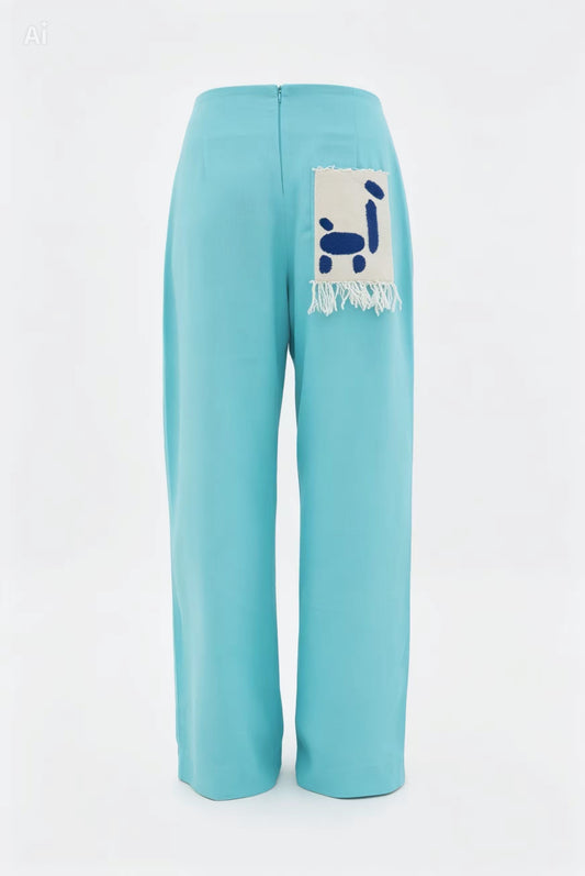 Alfonso's Turquoise Pants